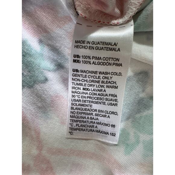 Chico’s Plus 4 XXL Abstract Notch Neck Tank Top Pima Cotton Knit Sleeveless - Picture 8 of 8